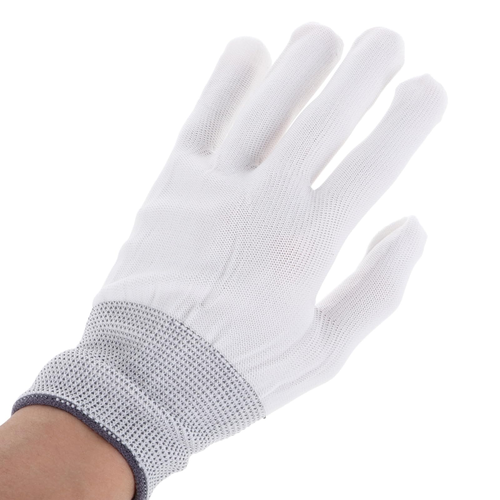 Guantes Envolventes Antipolvo para Coche 10 Pares, Protección Antielectrostática, Material Nylon y Tejido, para Uso Diario en Aplicación de Películas de Carrocería