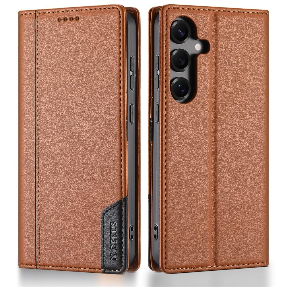 Protection intégrale Samsung Galaxy A16 étui marron antichoc anti-rayure