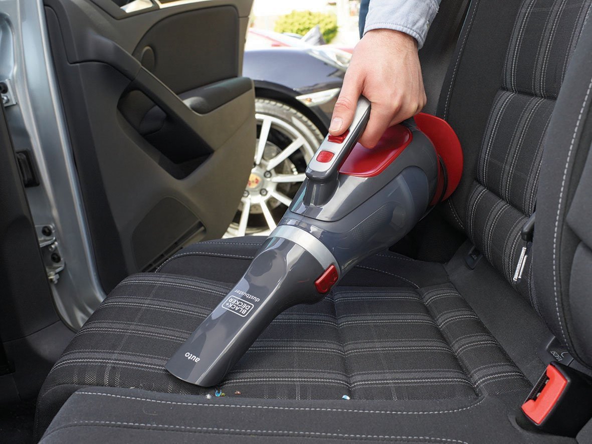 BLACK+DECKER dustbuster Aspirapolvere Portatile per Auto con Cavo 12V, ADV1200-XJ