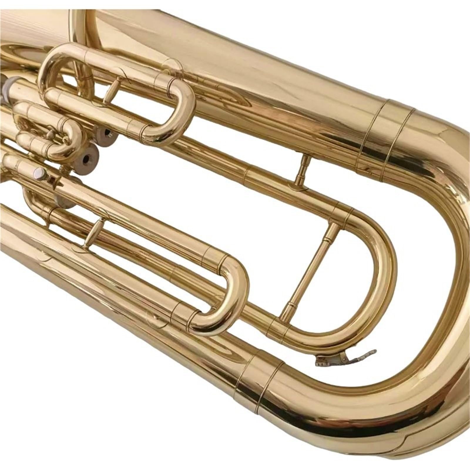 Eufonium Euphonium Instrumenty Muzyczne Dla Początkujących Bb Tone Pozłacane Klawisze Zapewniające Płynną I Łatwą Grę