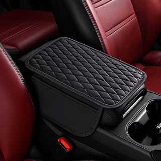 Upgraded Center Console Cover Fit for Ford Escape 01-Black