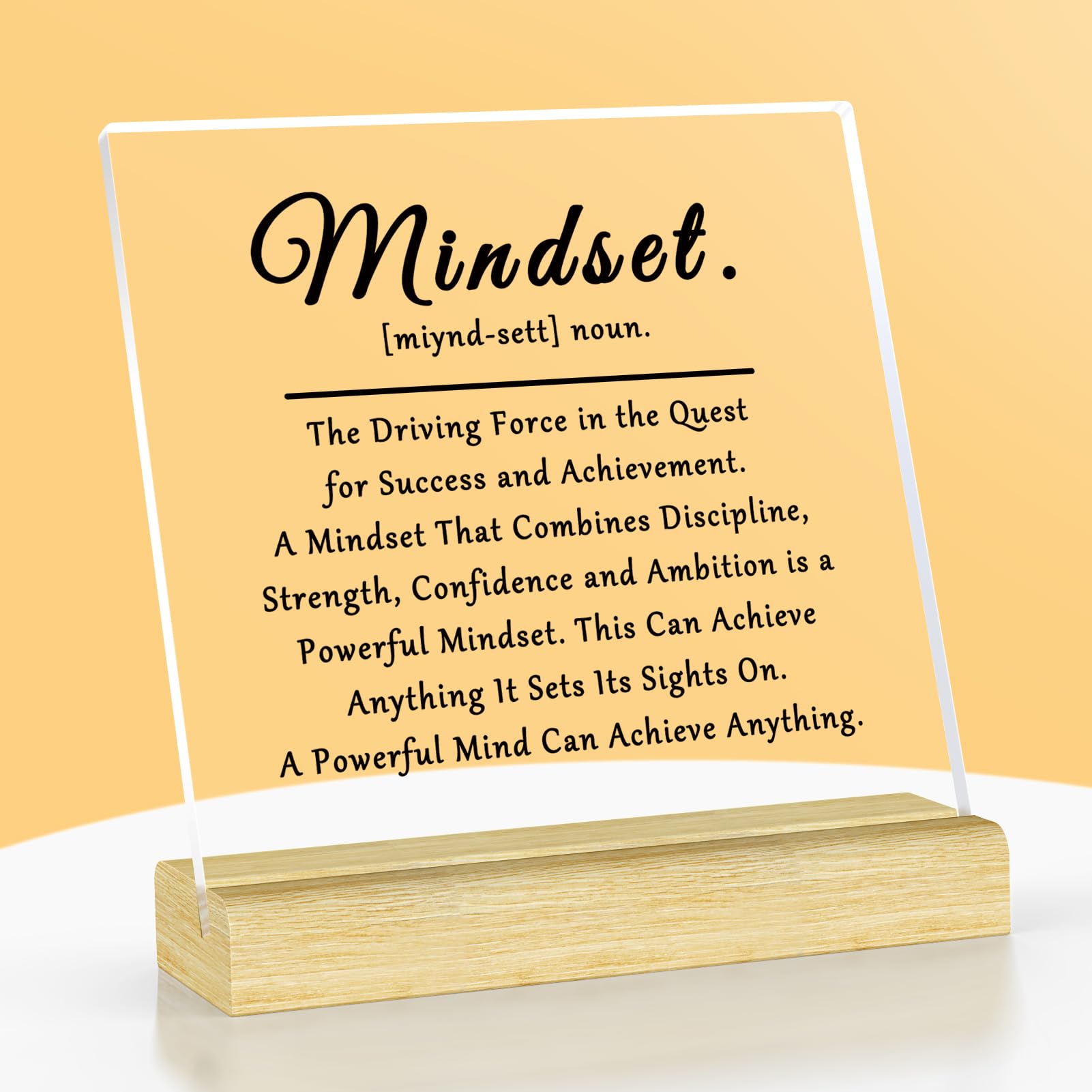 Everything is Figureoutable Sign Desk Decor,Everything is Figureoutable Gift for Women,Positive Gift for Coworker,Positve Office Sign Acrylic Plaque Desk Decor A313
