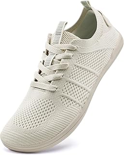 Breite Barfuss Schuhe Damen Barfußschuhe Leichte Zero-Drop Atmungsaktiv Unisex Herren Minimalistische Outdoor
