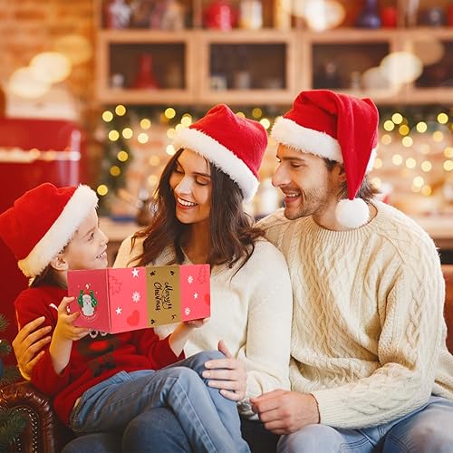 Miniatura 5 de Caja de regalo sorpresa explosión  Cajas de regalo sorpresa de Feliz Navidad 2023, caja de regalo explosión para dinero y cumpleaños, caja de regalo