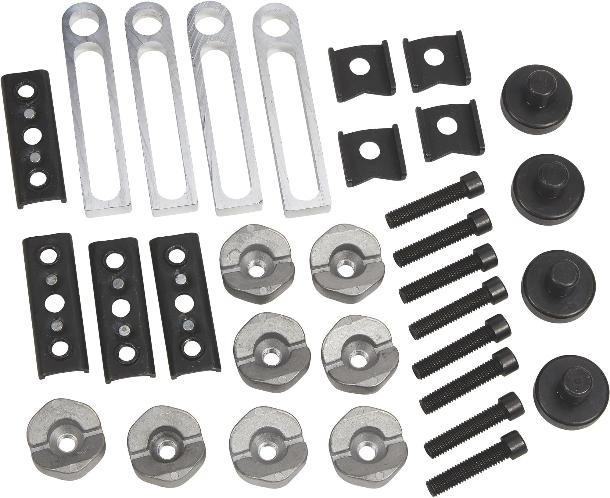 Klutch Welding Table Workhold Accessory Base Kit 32-Pcs.