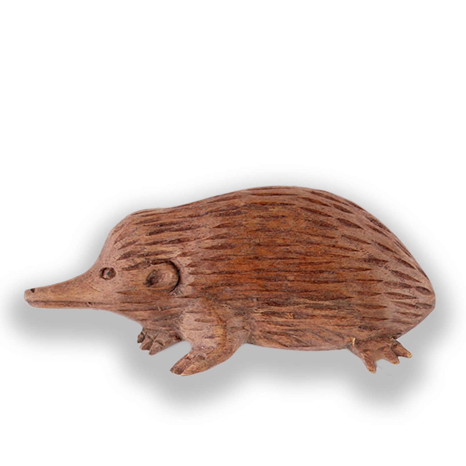 ART-CRAFT Handgeschnitzter Holz-Tier-Magnet Memo-Clip Igel