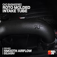 Vista 6 de Kit de admisión de aire frío, de K&N, Negro