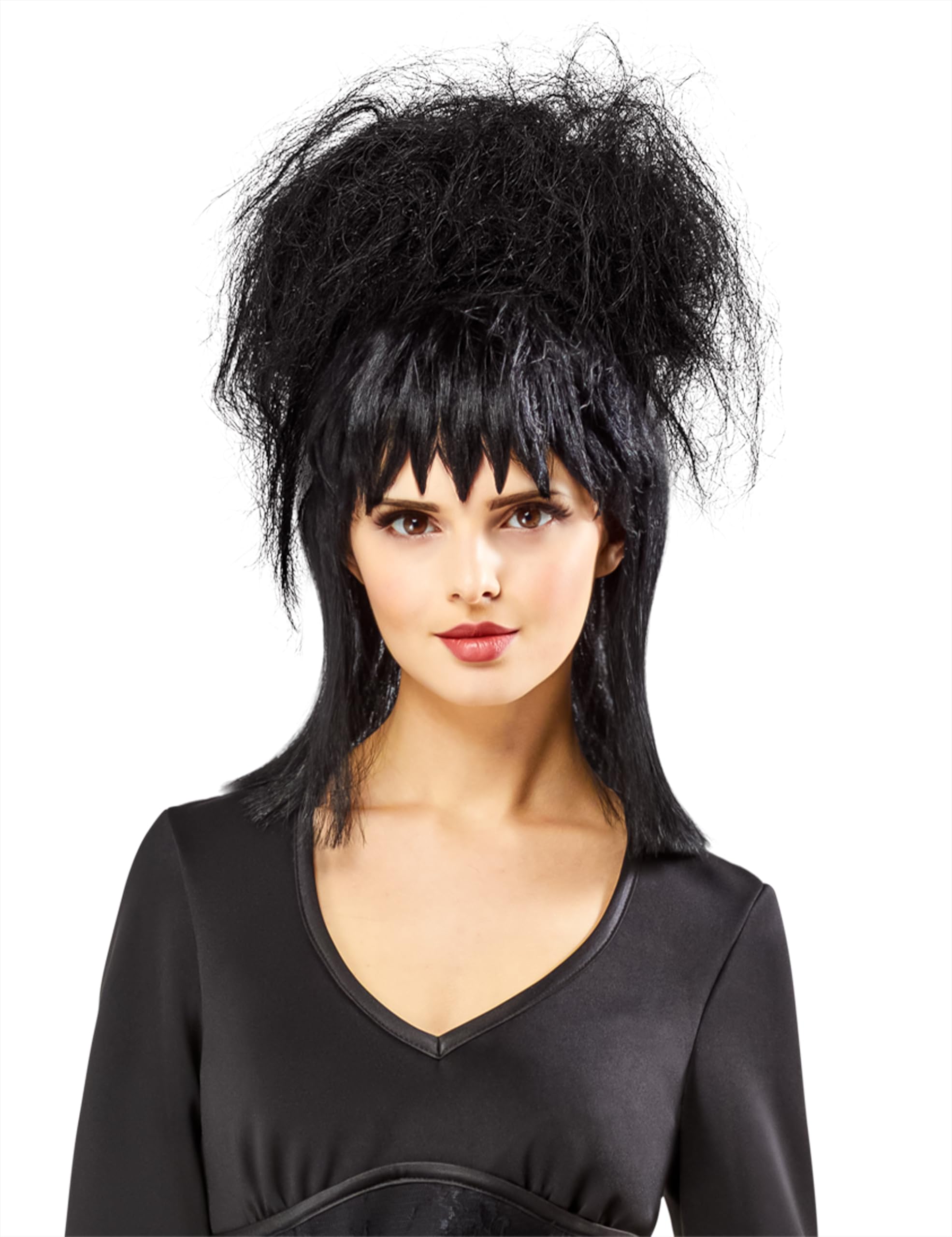 open lace back dress Amazon.com: Rubies Beetlejuice: Lydia Deetz Wig for Adults, Women's No Size  : Clothing, Shoes & Jewelry