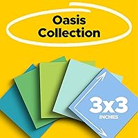 Vista 2 de Notas autoadhesivas Sticky Notes de Post-it, Bora Bora Collection