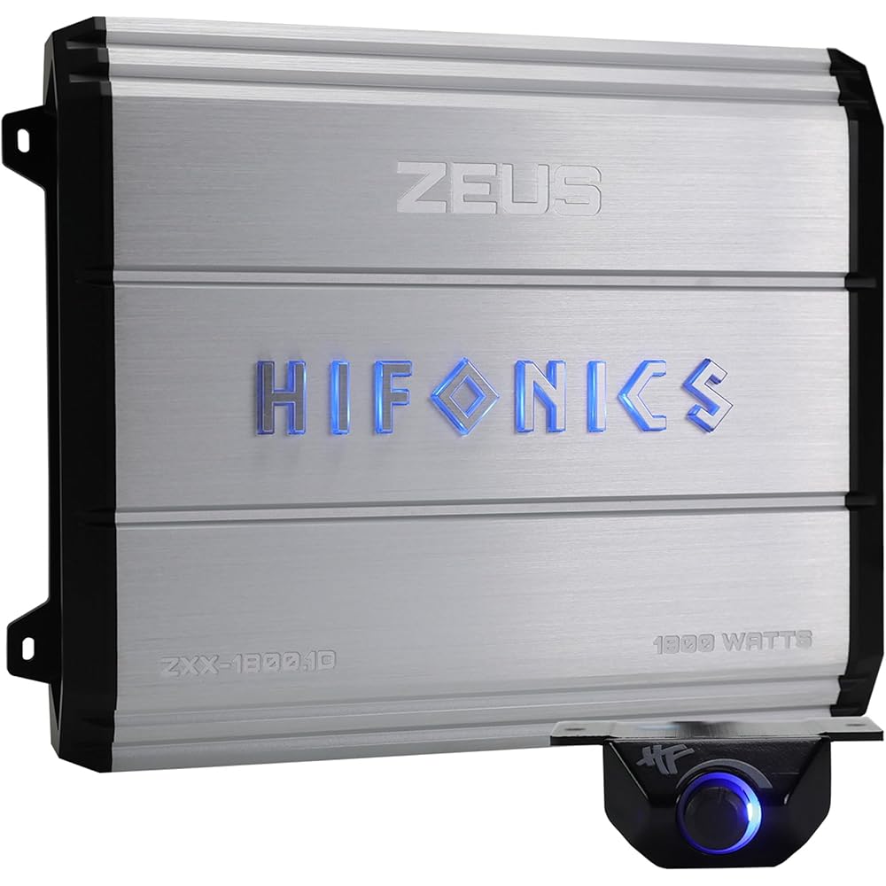 Daiページ Hifonics ZXX-1800.1D Zeus Series Monoblock Class D Amp (1,800