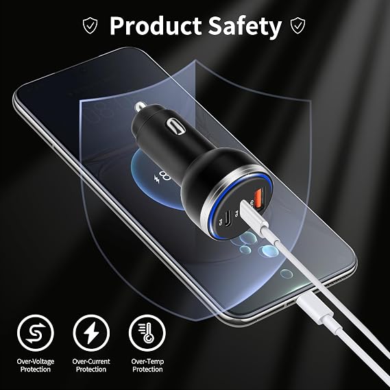 iPhone 16,90W 3ポート充電器アダプター iPhone 16/16 Plus/16 Pro/16 Pro Max/15/14/Pro Max/AirPods4/ iPad Pro/Mini用