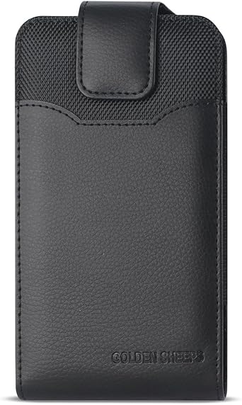 BlackBerry Priv Premium Vertical Leather Belt Clip Swivel Pouch Case Cover Holster Fits BlackBerry Priv with the Slim or Thin case