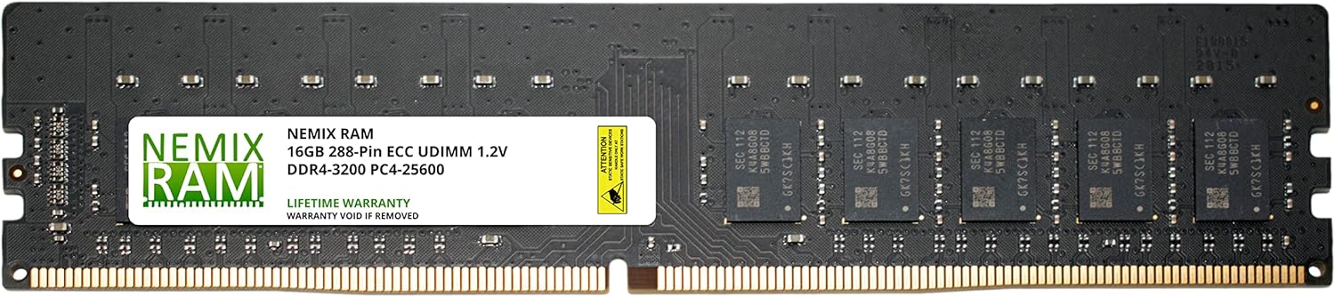 64GB ECC UDIMM Unbuffered Server Memory Kit 4x16GB Togo Ubuy