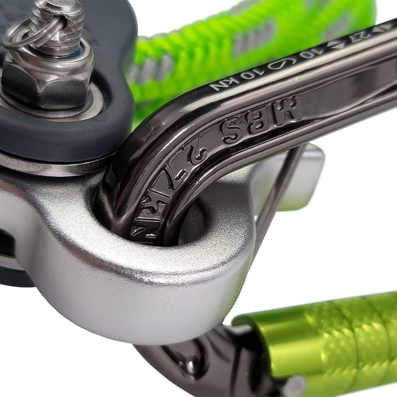 The Ultra Vine Arborist Flip Line Kit w/Aluminum Swivel Eye - 1/2" Diameter, 8' 10', 12' Arborist Rope Options (10)