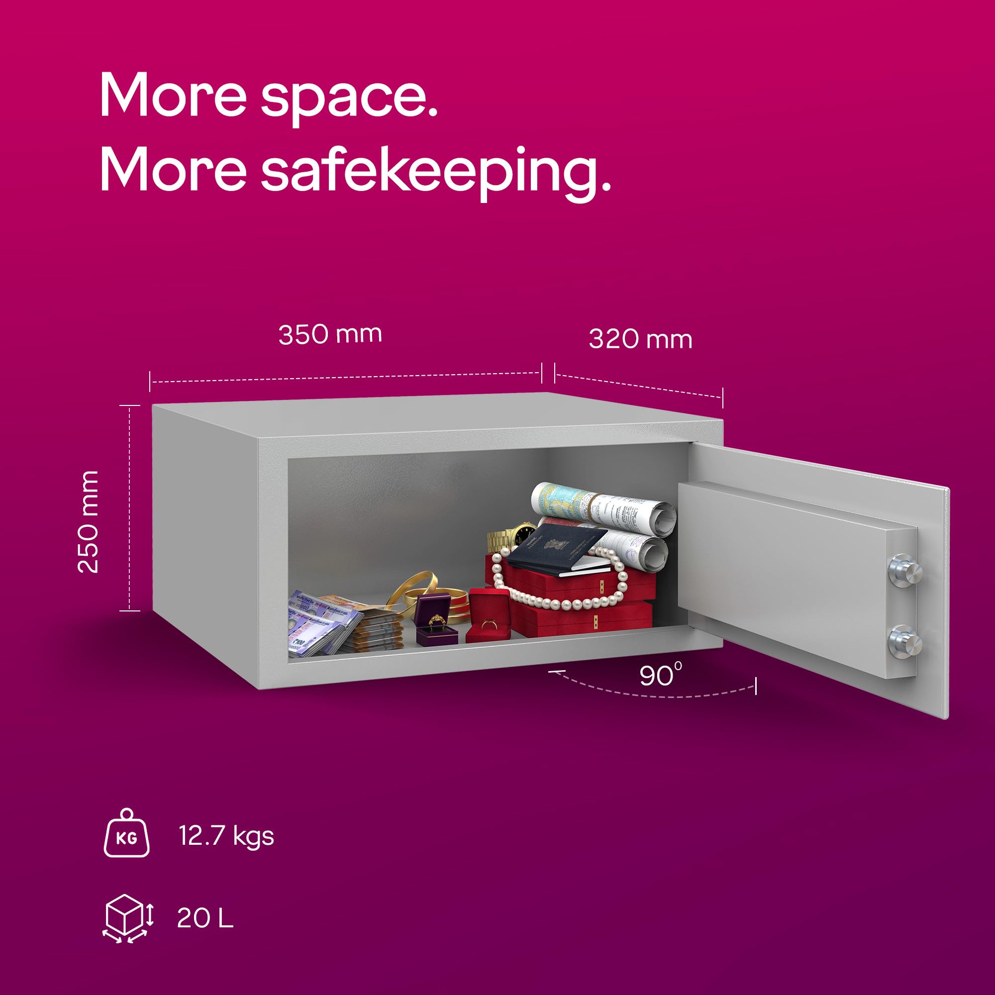 Godrej Safe|Forte Pro Digital - Electronic Lockers -2