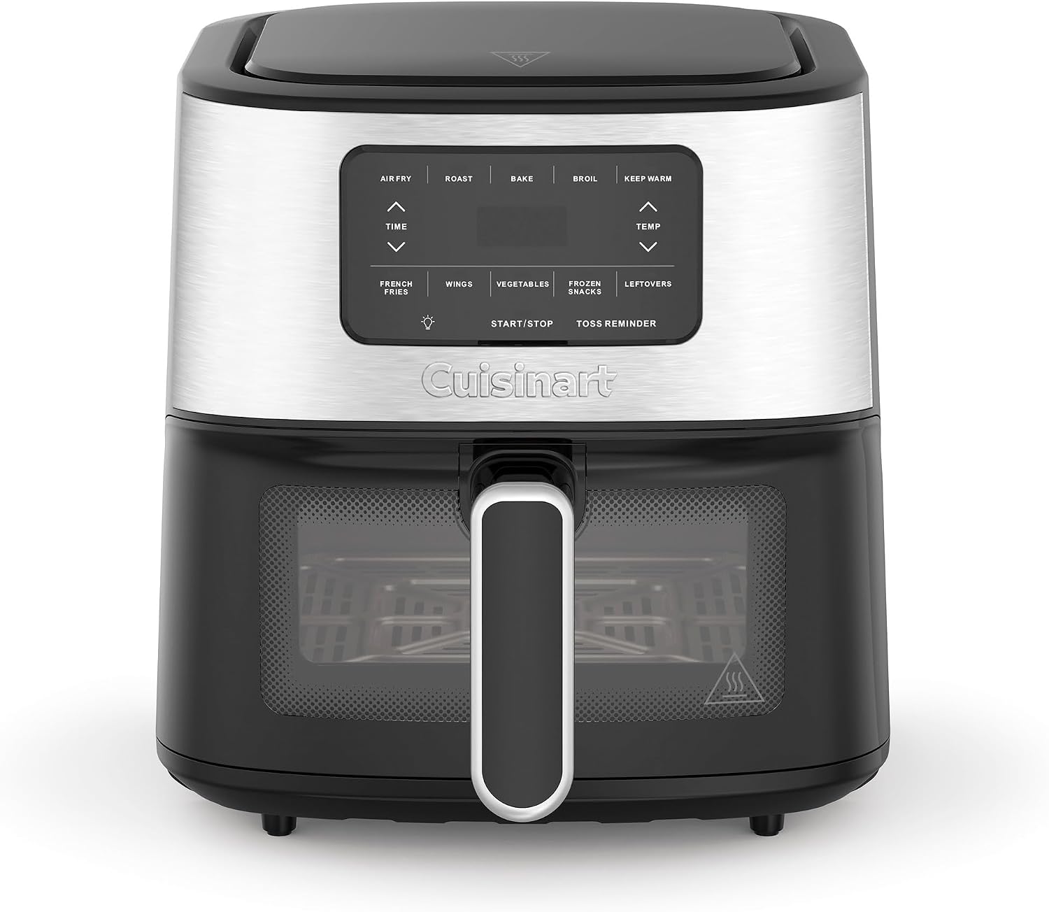 Cuisinart Airfryer Oven, 6-Qt Basket, Digital Display with 5 Presets, Non Stick & Dishwasher Safe(AIR-200C)