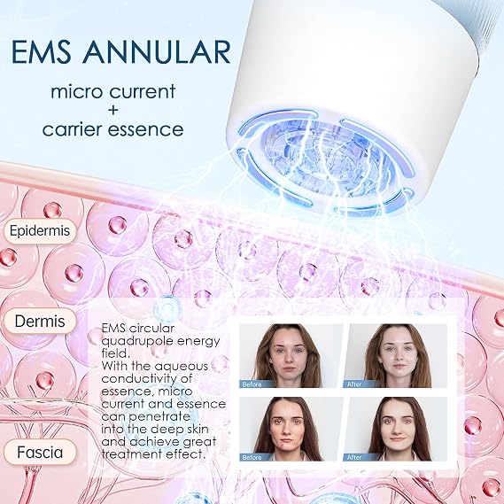 Hydra.pen H5 Professional Microneedling Pen, Wireless Serum Applicator Essence Device with EMS Microcurrent & LED Display, Microneedle Machine for Skin Care Wrinkle Reduction Acne Scar Hair Loss Treat