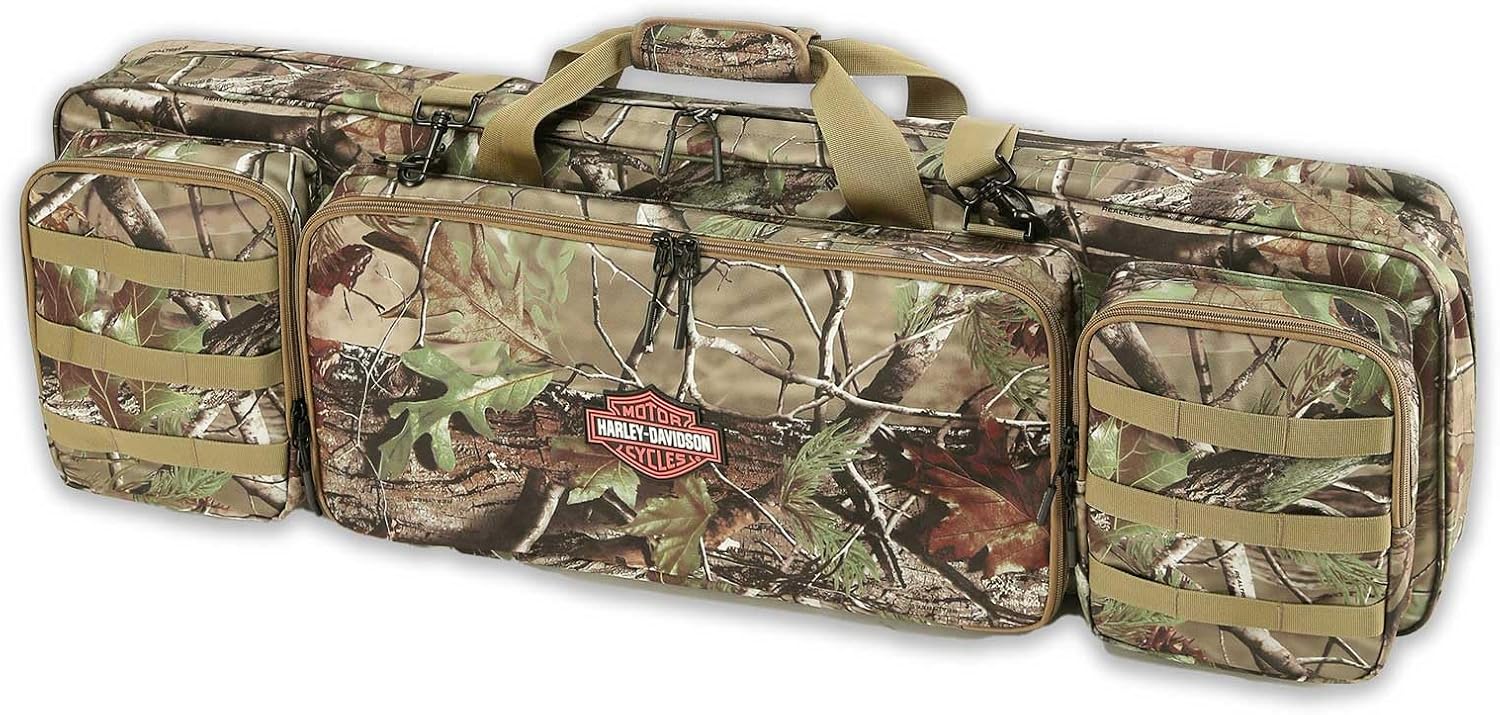 Harley-Davidson Sportsman's Realtree® Camo Utility Case Bag, Rugged Polyester