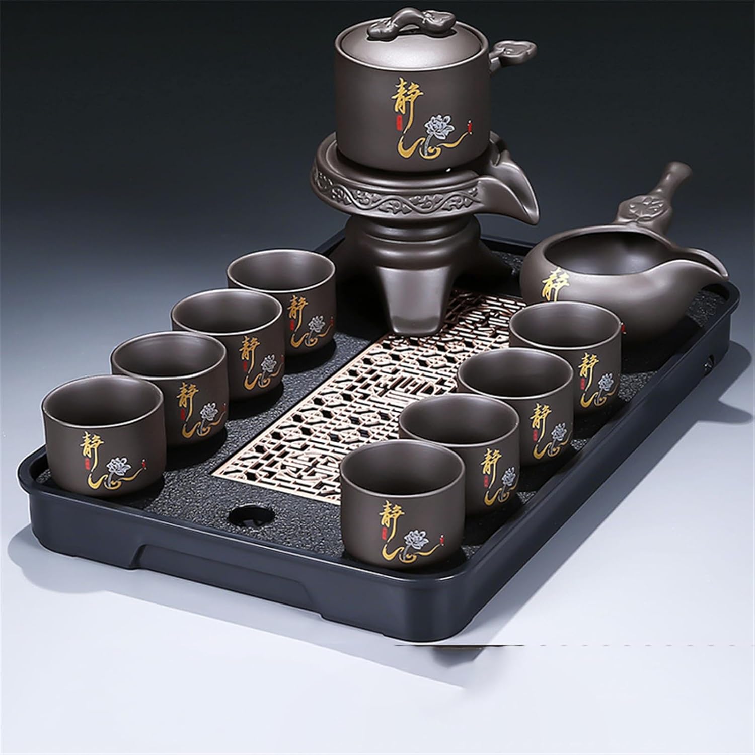 Chinese Travel Tea Set - Business Ceramic Brewing Kit for Professionals-set2