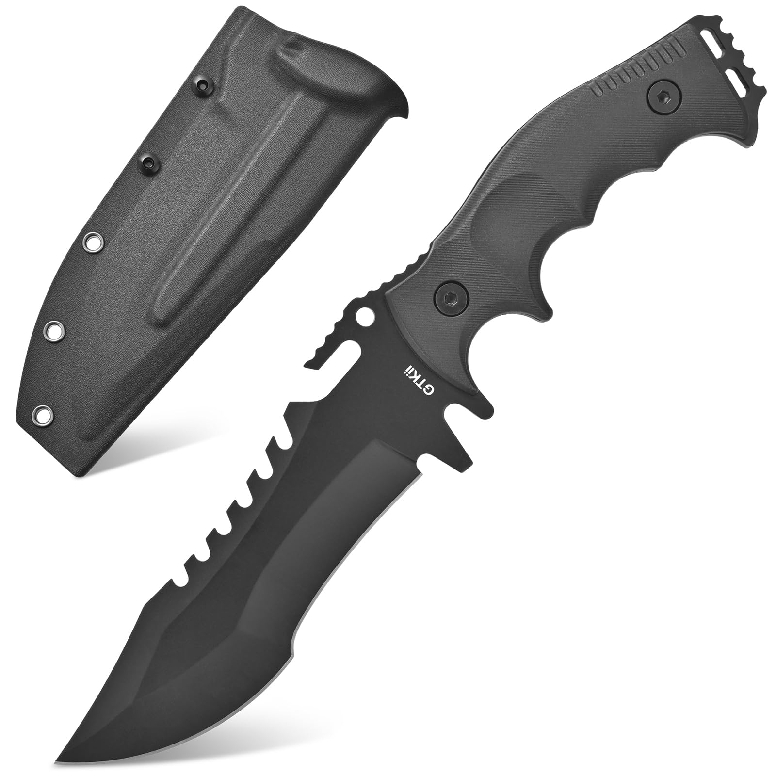 Amazon.com : Gtkii GTK42 Fixed Blade Knife AUS-8 Stainless Steel
