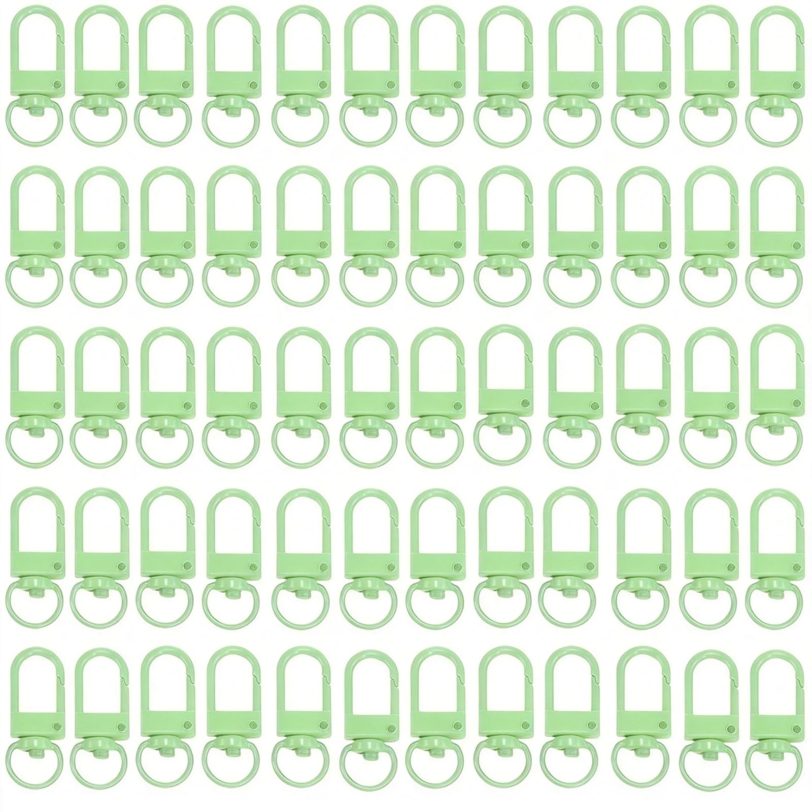 Colorful Lobster Clasps - 60pcs for Keychains & Crafts -19