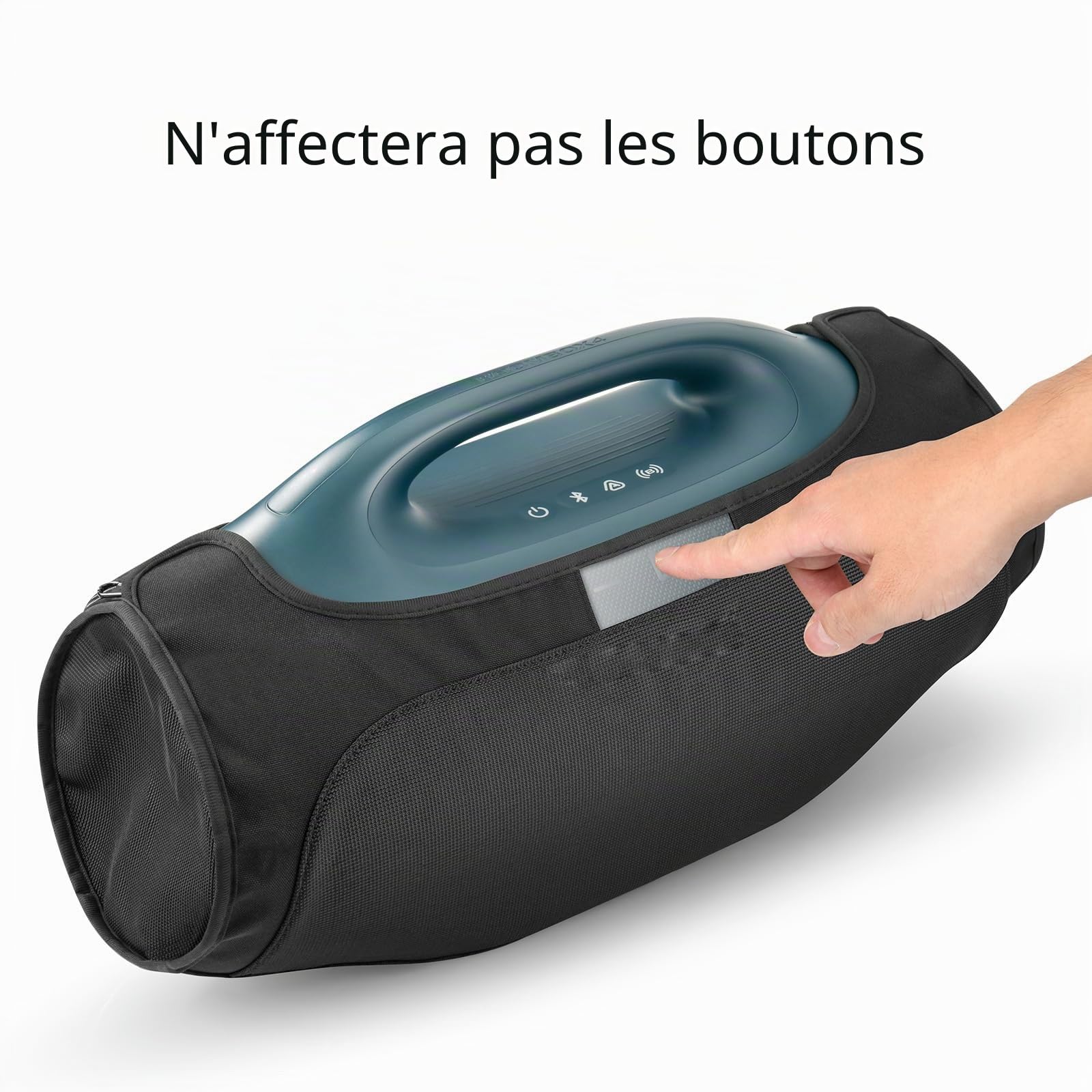 Housse anti-poussière en nylon pour haut-parleur portable JBL Boombox 4, étui de protection en nylon pour haut-parleur Boombox 4