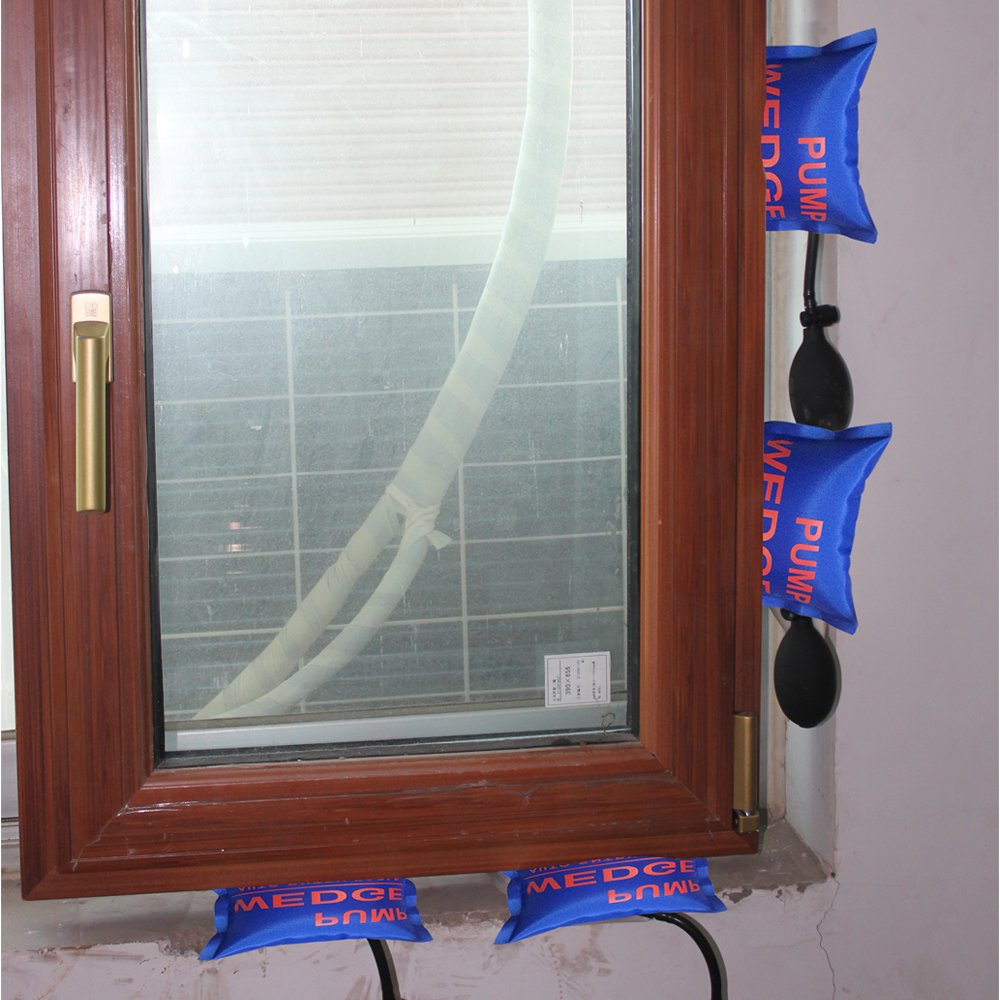 WANYIG 3 Stücke Air Wedge Pump Wedge Montagekissen Pneumatikspanner Montage Luftkissen Spreizkissen Montagehilfe Fenster für die Tür Fenster Installation und Auto-