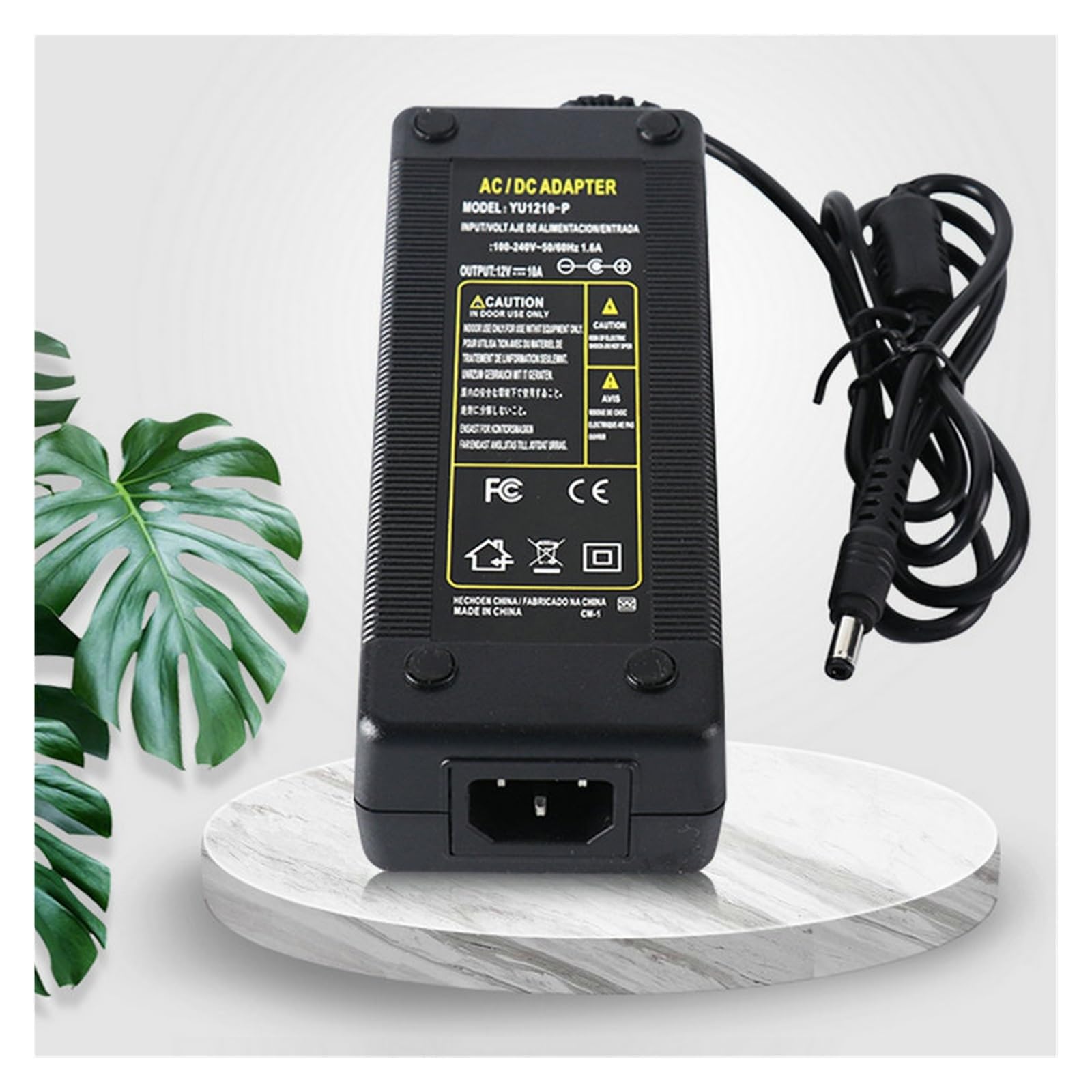 Zasilacz 12V10A 2A-10A Drukarka Monitor Komputer Monitor Monitorowania Zasilacz Zasilacz (Color : 12V4A)