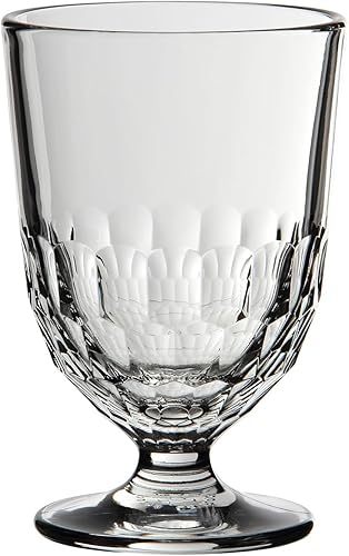 Mesa auxiliar 25244 Artois Glass con Base Plata 31 cl 3.1 x 3.1 x 4.9 in (Paquete de 6)