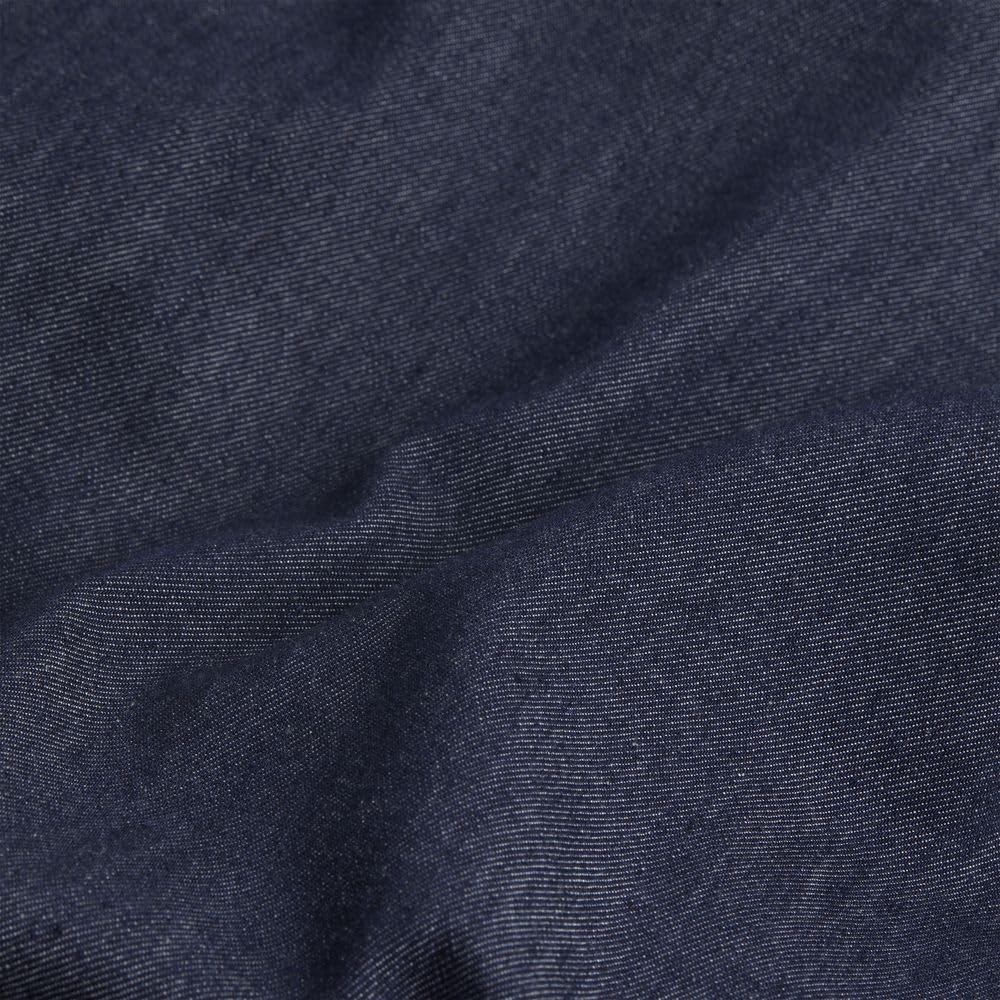 Calvin Klein Camisa Vaquera Hombre Regular Denim Shirt con Bolsillo en el Pecho, Azul (Denim Dark), L