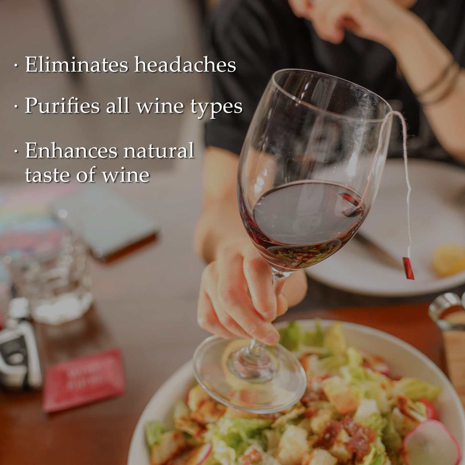 WEESIGEI Wine Filter Sulfite Purifier Wine Filters