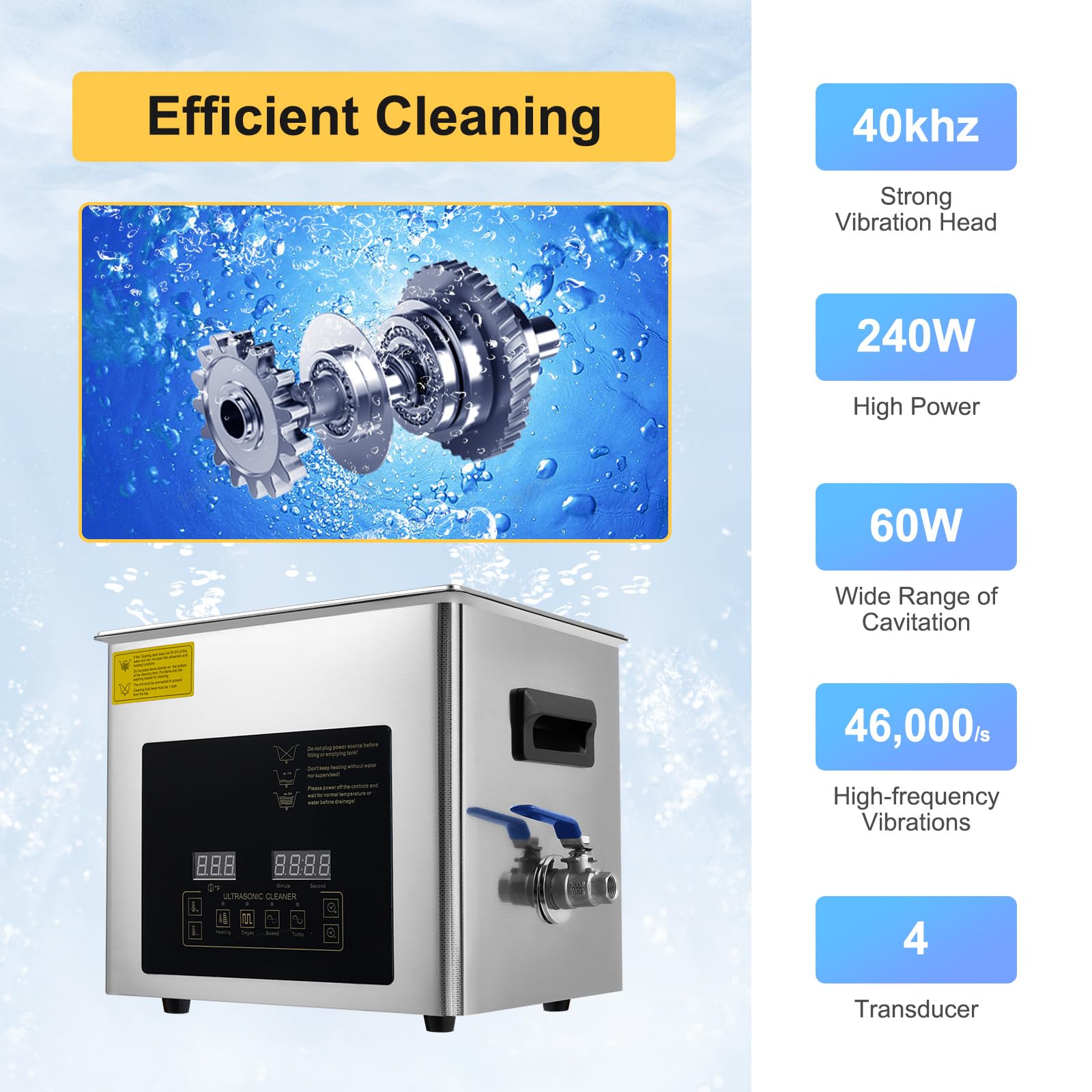 Amazon.com: 30L Ultrasonic Cleaning Machine,28/40khz Dual