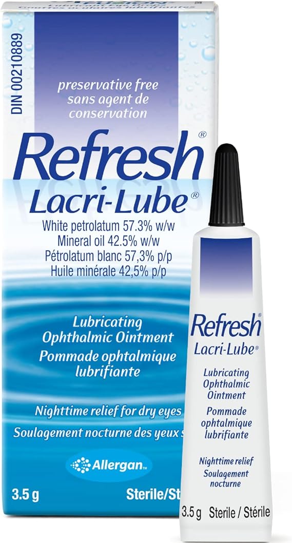 REFRESH LACRILUBE Lubricating Ophtalmic Ointment, PreservativeFree