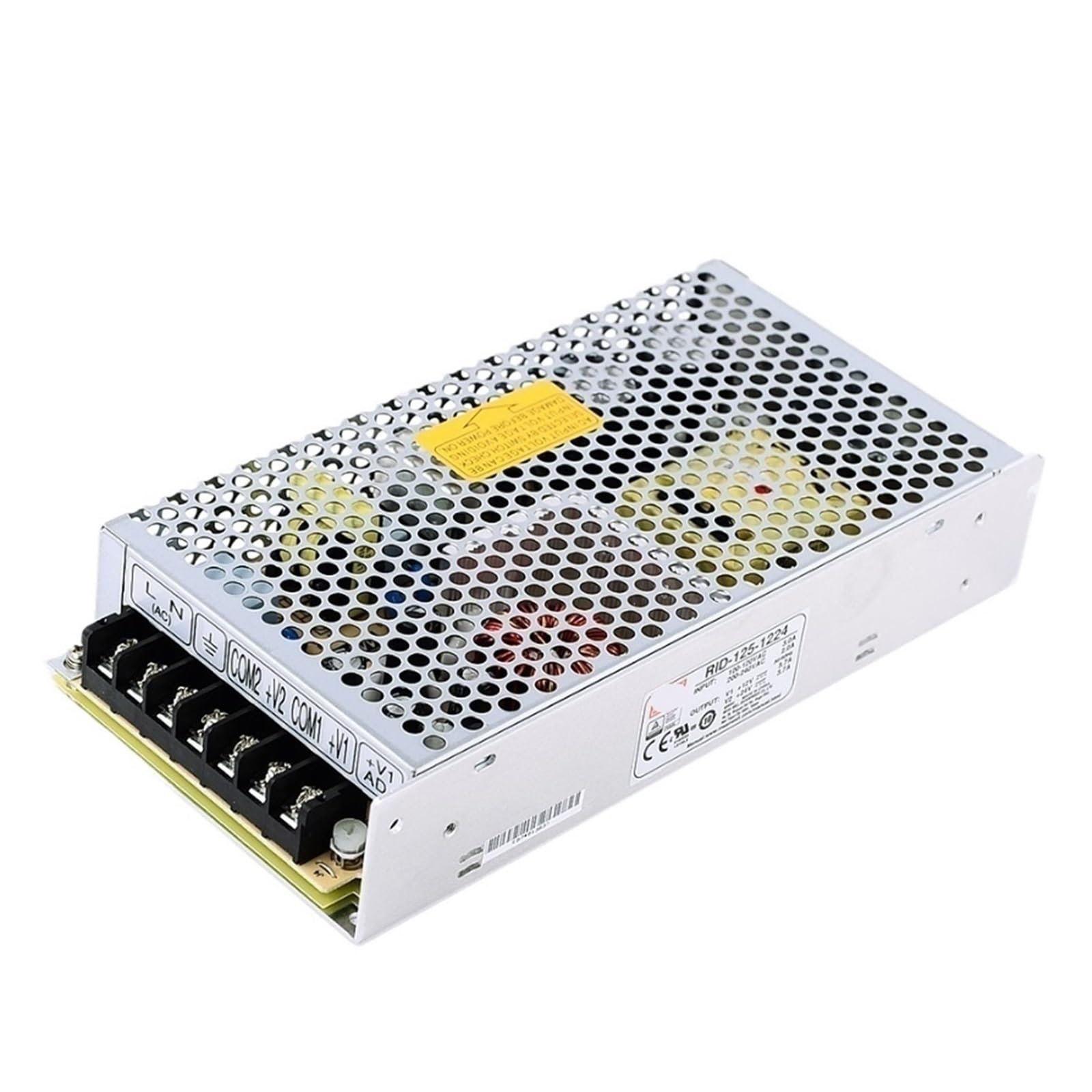 Alimentation à découpage double sortie 125 W haute efficacité RID-125