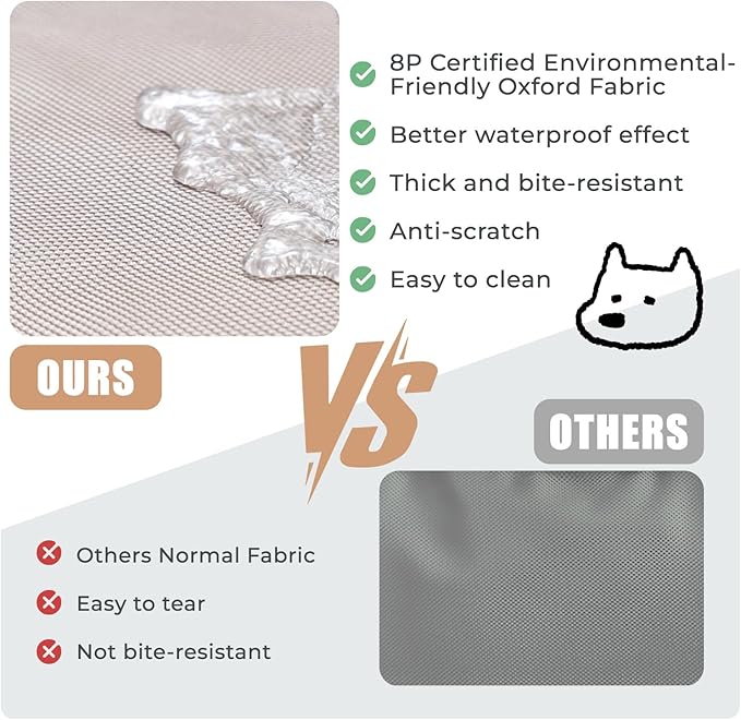 Colchoneta para Perro Grande 41x29 pulgadas Lavable miniatura 5