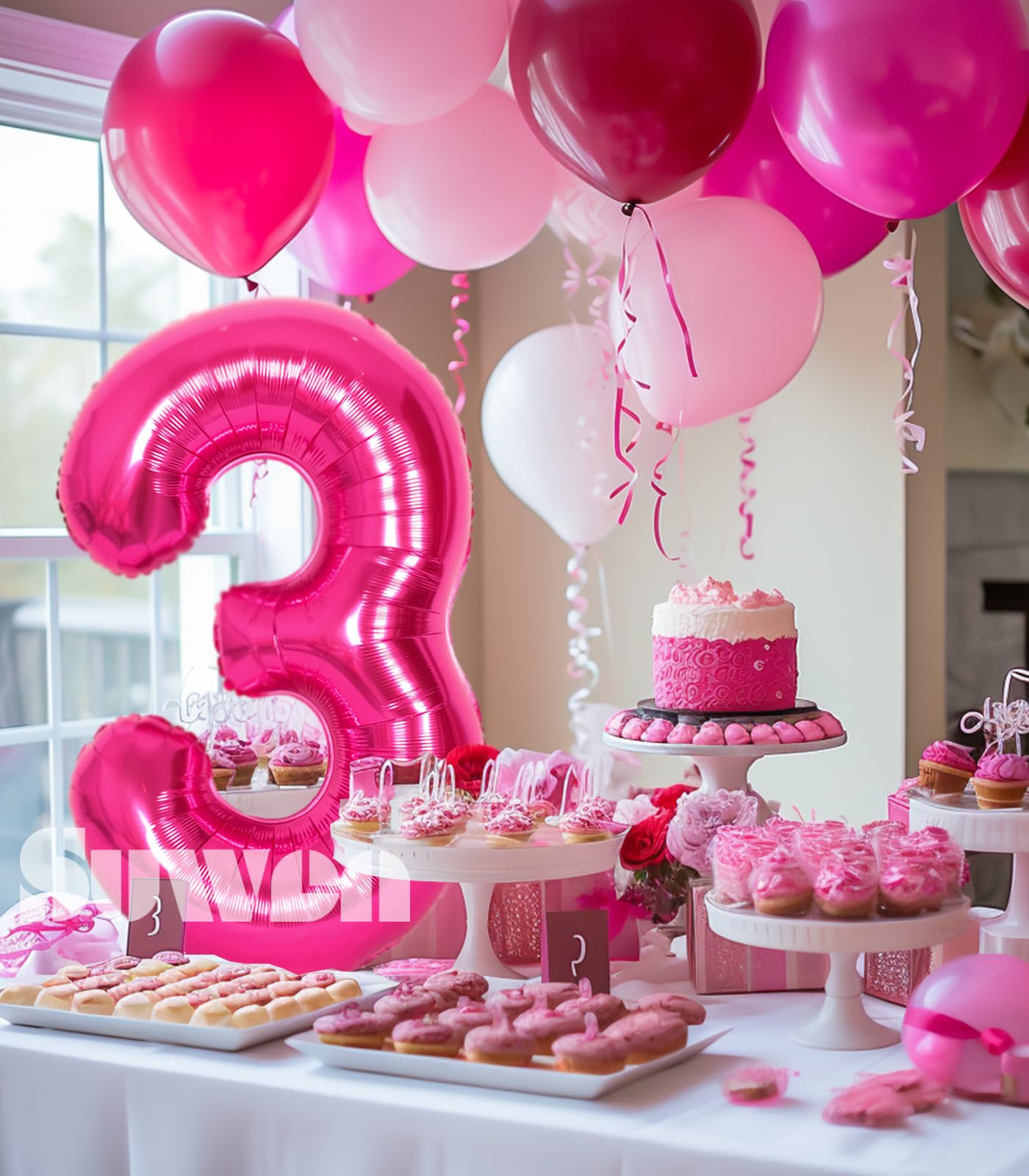 Globos Grandes De 40 Pulgadas Con Cielo Estrellado Número 9, Globos De De 40 Pulgadas Con Cielo Estrellado Numero 9 Globos De Mariposa Globos Gigantes De Aluminio De Mylar Con Helio Numero 9