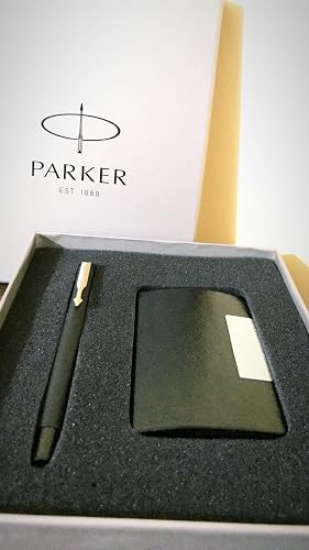 PARKER 万年筆 ブラック ゴールドトリム Amazon | Parker Vector ゴールドトリム 万年筆 カードホルダー付き