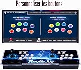 RegiisJoy Pandora's Box 70S Console de Jeu Rétro 30 000 en 1 pour PC, Projecteur et TV, 2 à 4 Joueurs, 1280 x 720, Jeux 3D, Recherche/Cache/Enregistrement/Chargement/Pause, Liste des Favoris - 5
