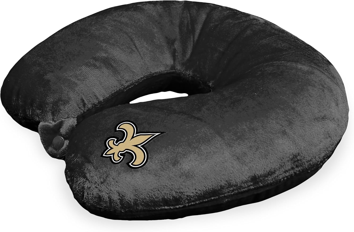 Northwest NFL New Orleans Saints Neck Pillow, 12" x 13", Black