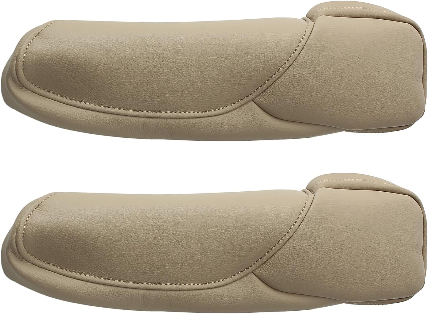 AUTOKAY 2Pcs Seat Armrest Cover Fits for Honda CR-V CRV 2007-2009 - Beige