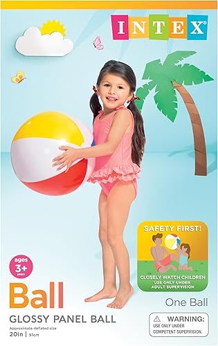 Miniatura 2 de INTEX RECREATION Bola de panel brillante, 20"