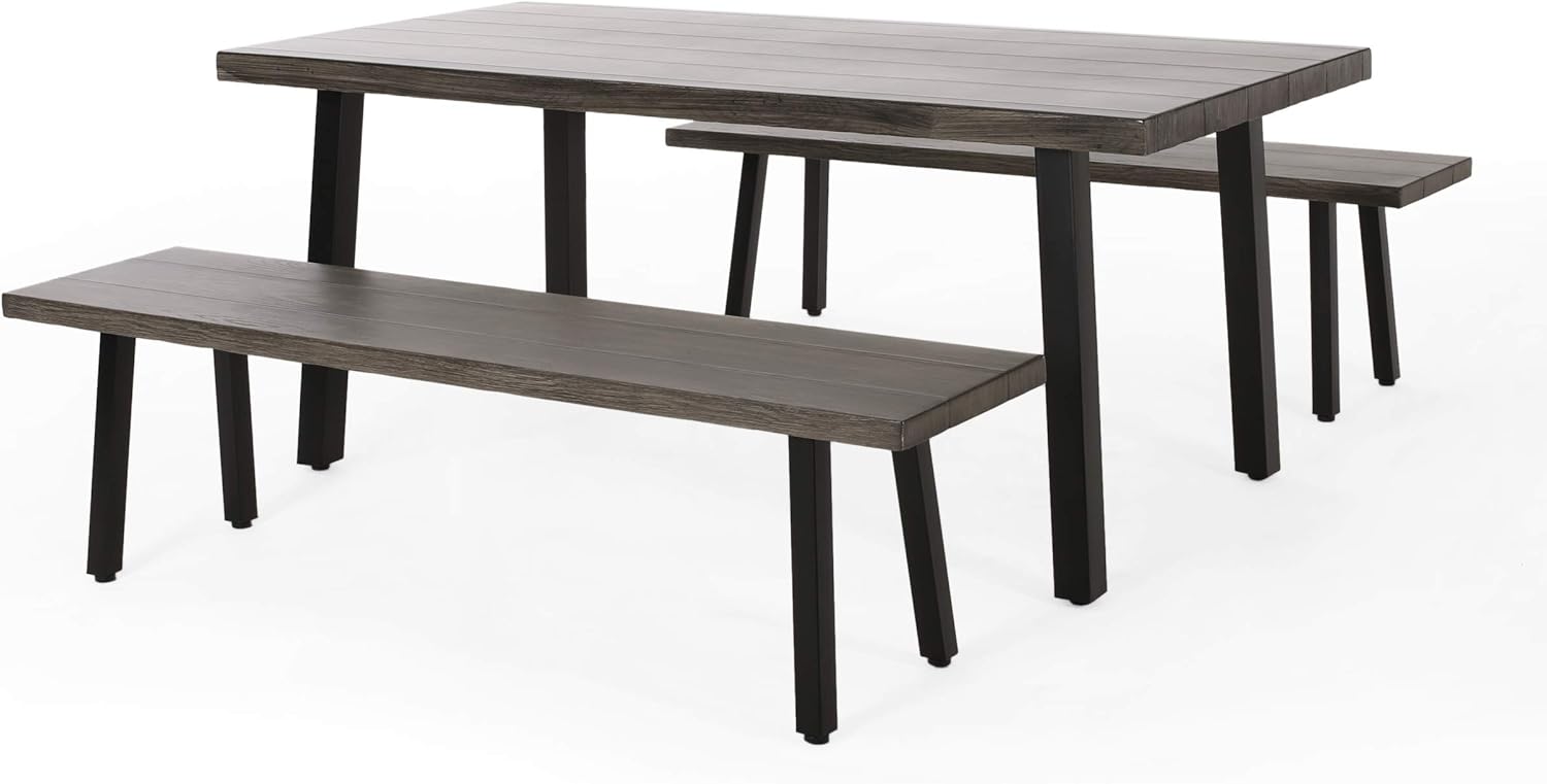 Christopher Knight Home Marcy Outdoor Modern Industrial 3