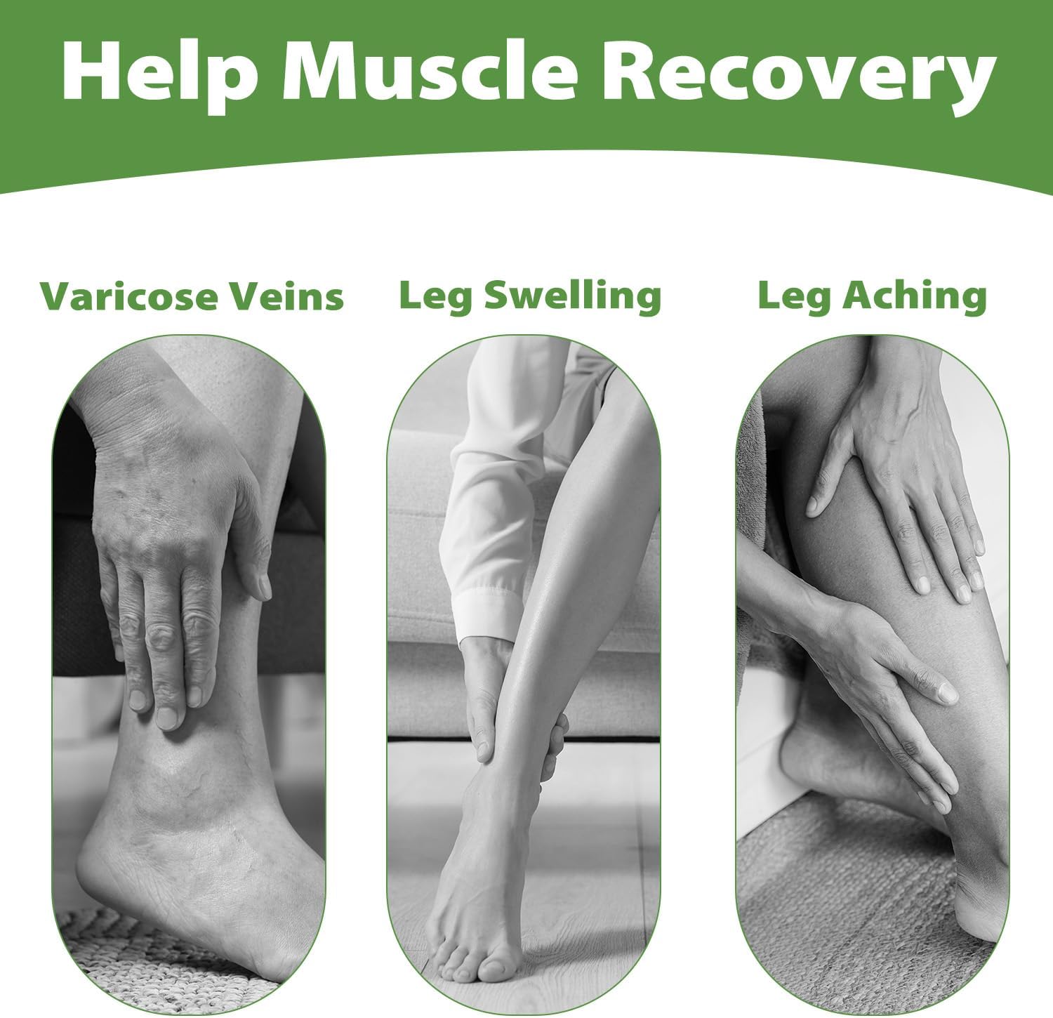 Sheer Compression Stockings for Women - Knee High 15-20 mmHg Support Hose Compression Socks for Improving Circulation, Leg Fatigue and Swelling, Nude, Small - Image 7