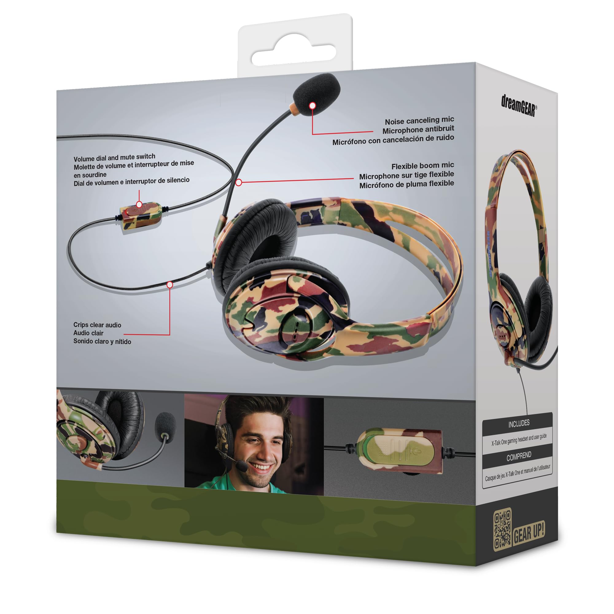 ヘッドセット Amazon.co.jp: dreamGEAR X-TALKONE用 ゲーミングヘッドセット