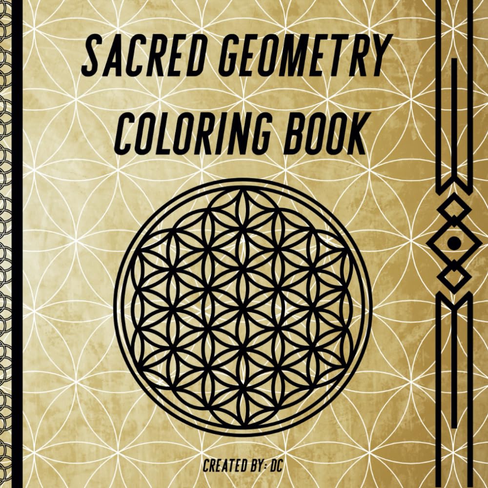 Sacred Geometry Coloring Book (Higher Vibration Collection)