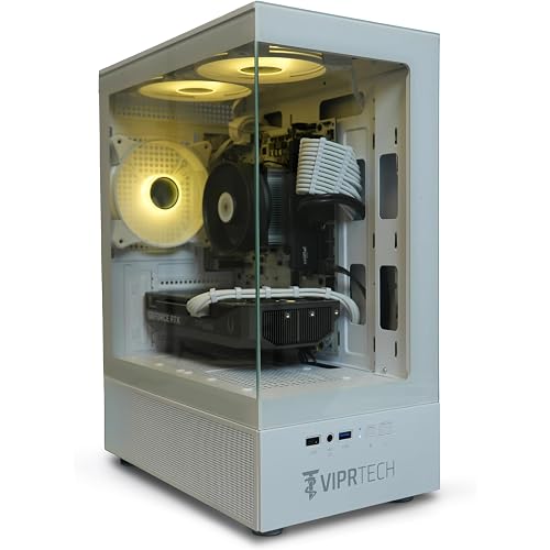 ViprTech Reaper 1.0 GamingPC Ryzen 7 8700F, RTX 5060Ti, 16GB/1TB Onyx Black | AMD Ryzen 7 8700F (5.0Ghz Turbo), GeForce RTX 5060 Ti 8GB, 16GB DDR5, 1TB SSD, WiFi BT USB-C