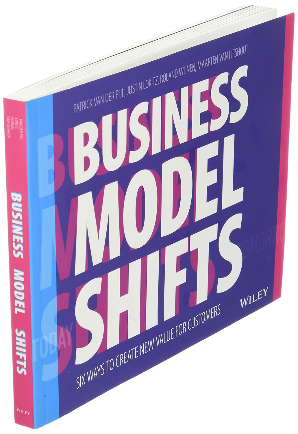 Angled view of Business Model Shifts book