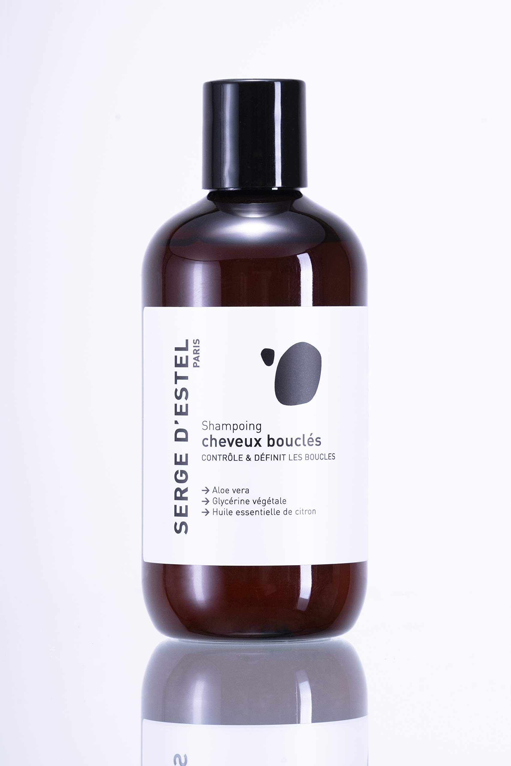 SERGE D'ESTEL PARISShampoo Curly Hair Sulfat Free 250ml Hydrates - Nourishes - Promotes Curls Control Shampoo Made by HairDresser in Paris 100% Vegan