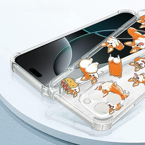 Vista 533 de Roemary Funda púrpura para iPhone 14 Pro Max con diseño de caballo azul, patrón de acuarela con protector de pantalla