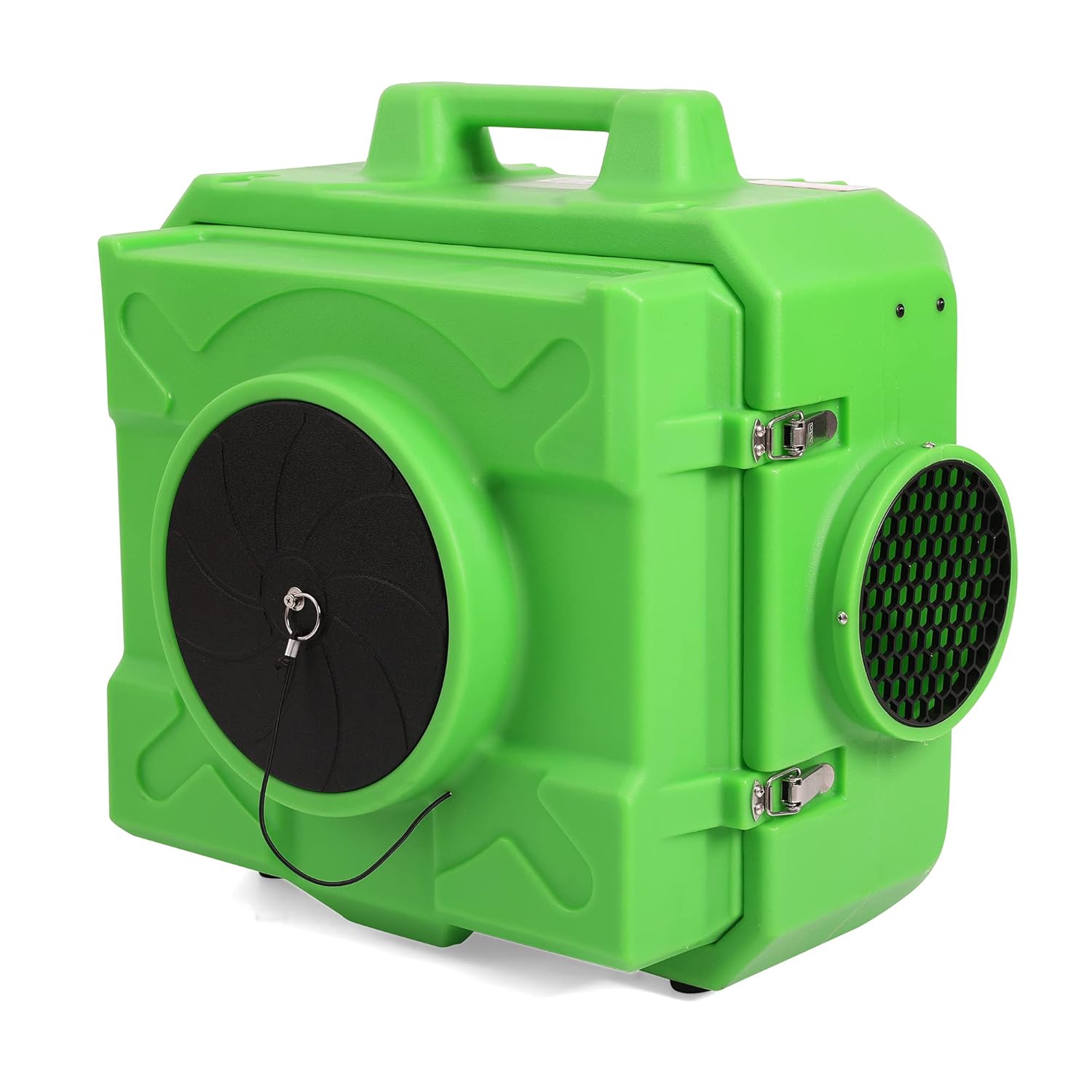 MOUNTO HEPA500 Commercial 500cfm Air Purifier Hepa Air Scrubber Negative Air Machine Roto-Molded Green